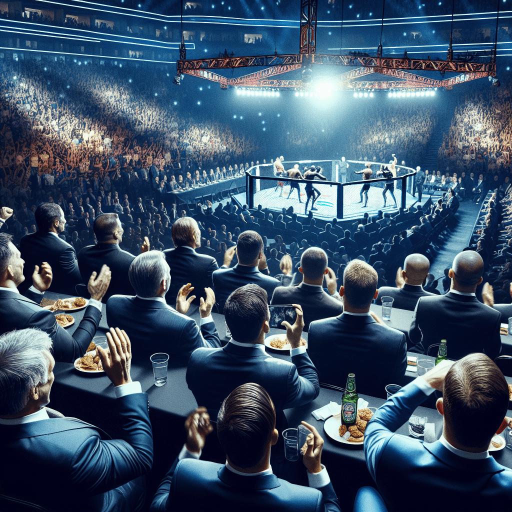 Trump, Musk, and Former Cabinet Members Spotted at UFC Fight in Miami: A Power-Packed Encounter