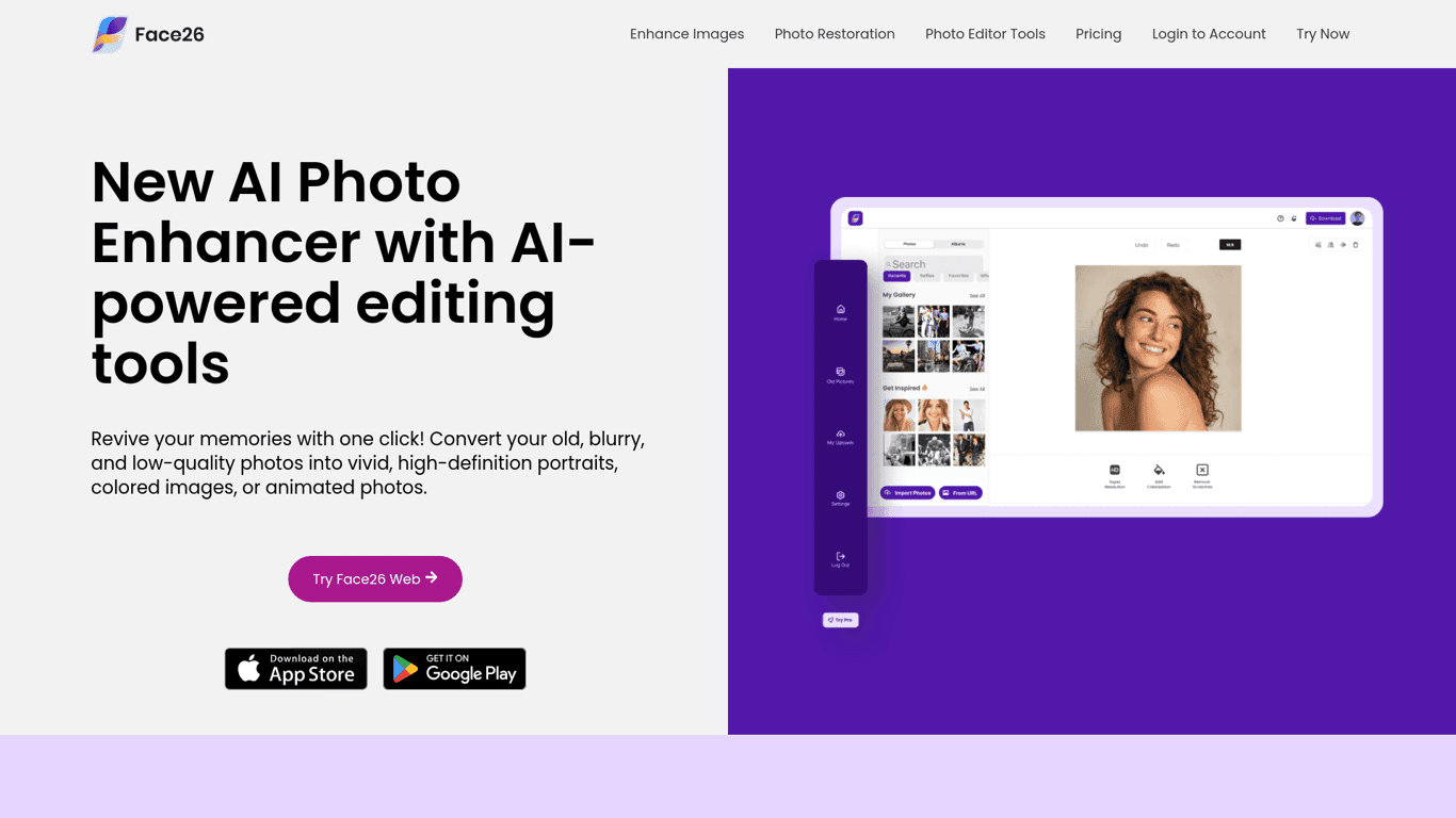 Face26 screenshot