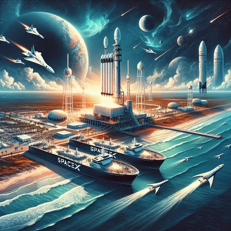 Cape Canaveral Set to Rock: SpaceX's Starship Barges Have Arrived!