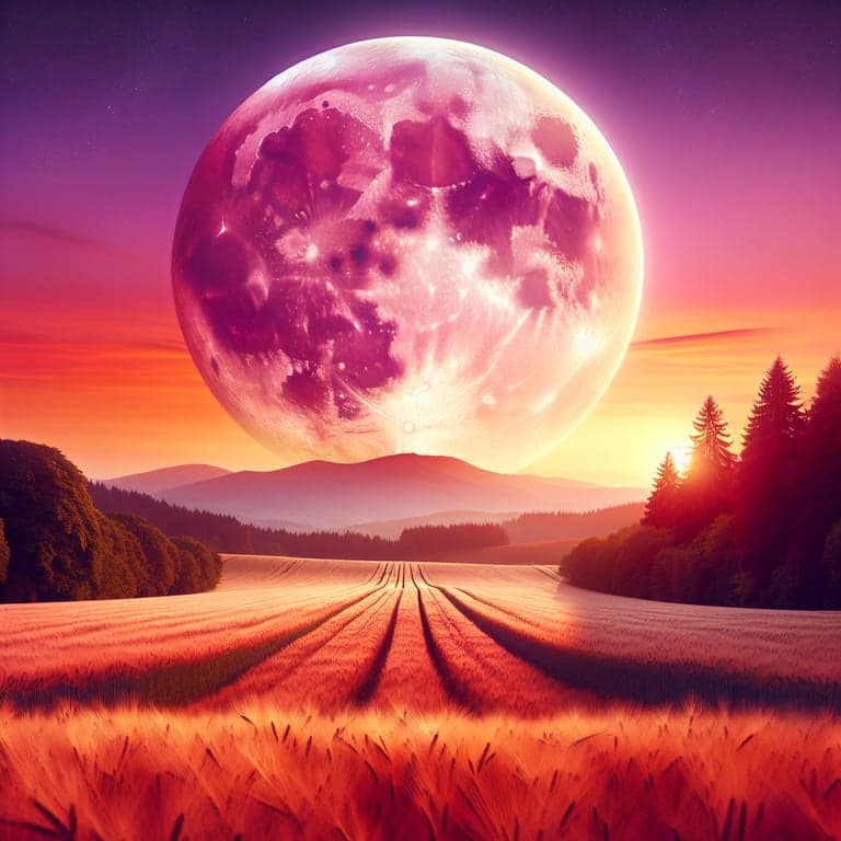 Get Ready for a Spectacular Strawberry Moon This June!