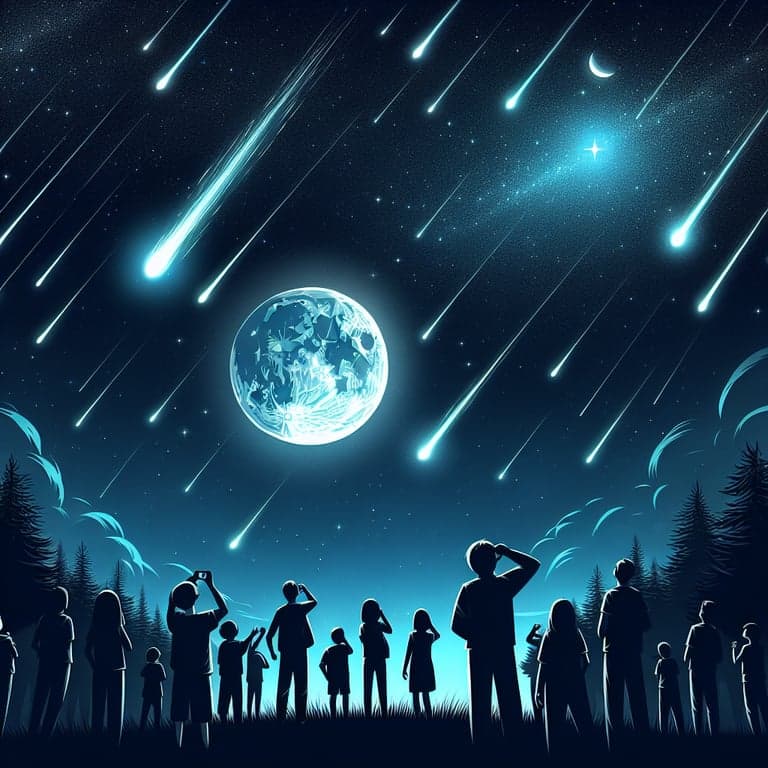 Perseid Meteor Shower 2025: Moonlight May Dim the Show but Not the Excitement!