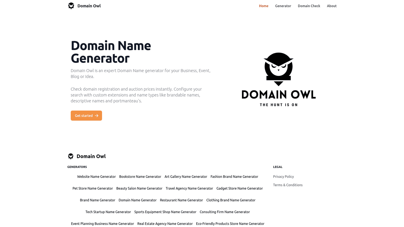 DomainOwl screenshot