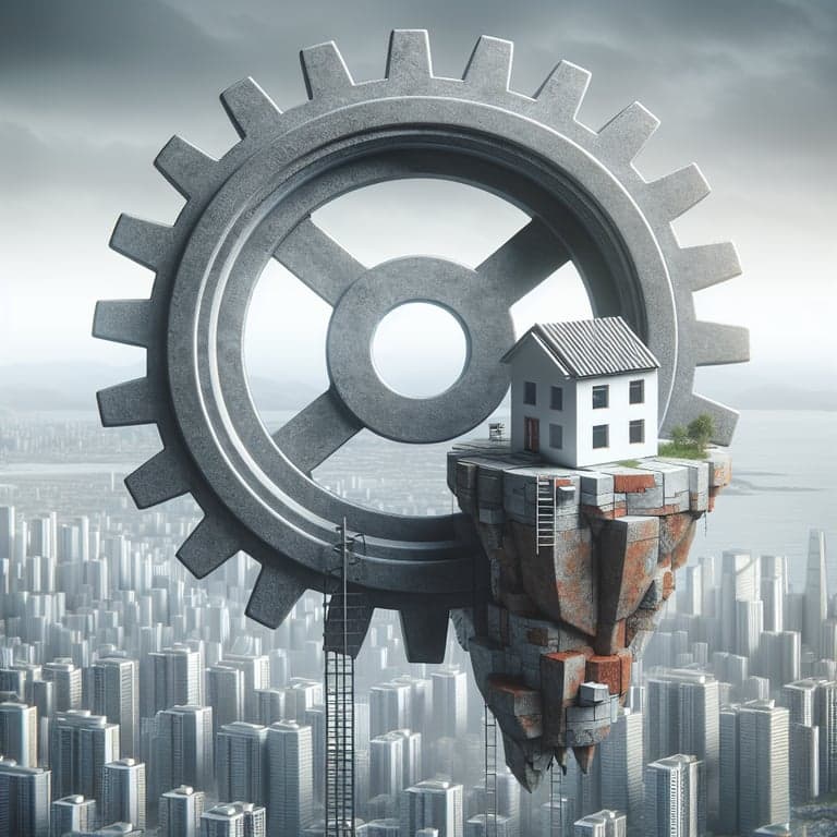 China's Economy Slows Down as Real Estate Sector Struggles