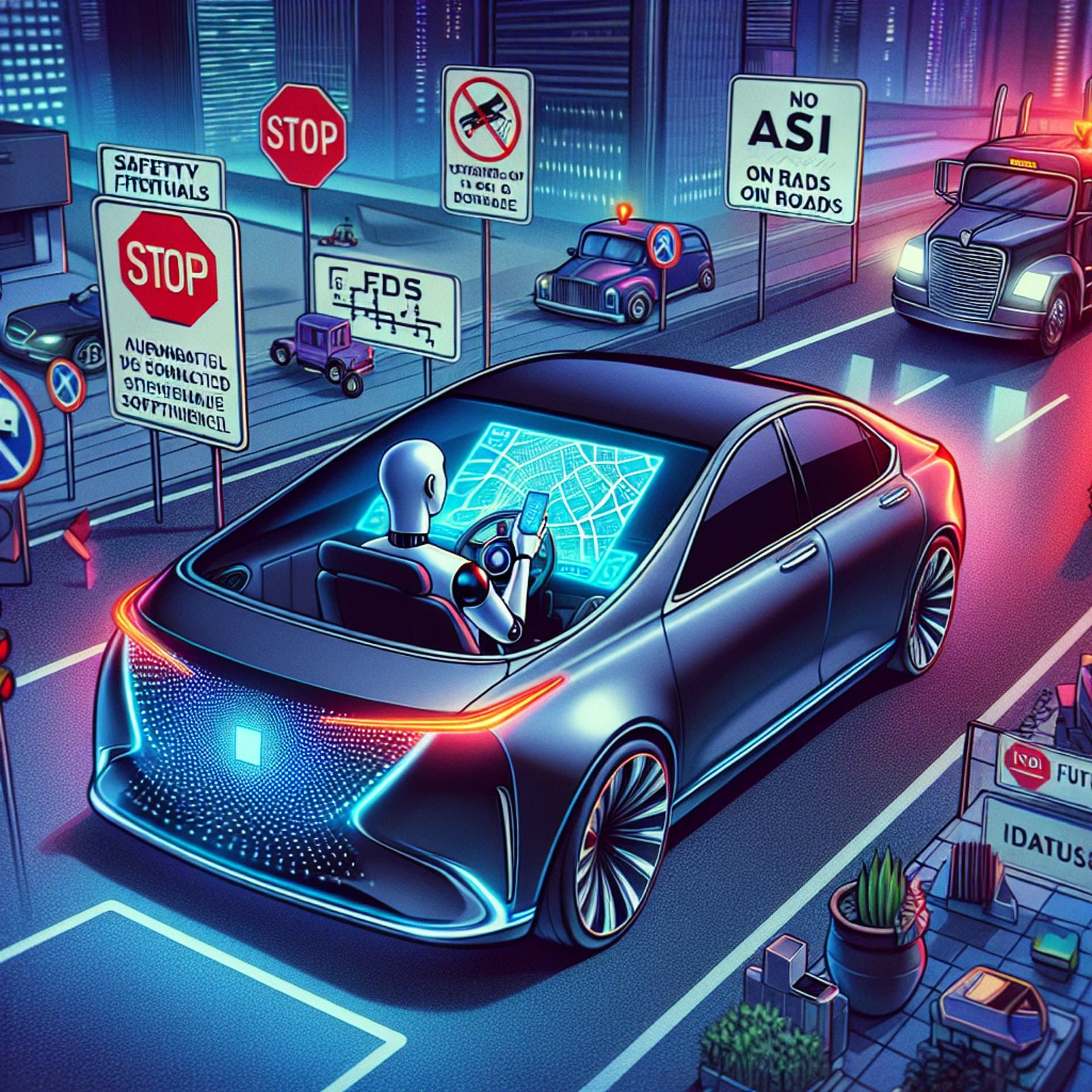 Texting Behind the Wheel: Tesla's Latest FSD Update Stirs Controversy