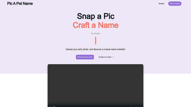 Thumbnail image for Pic A Pet Name
