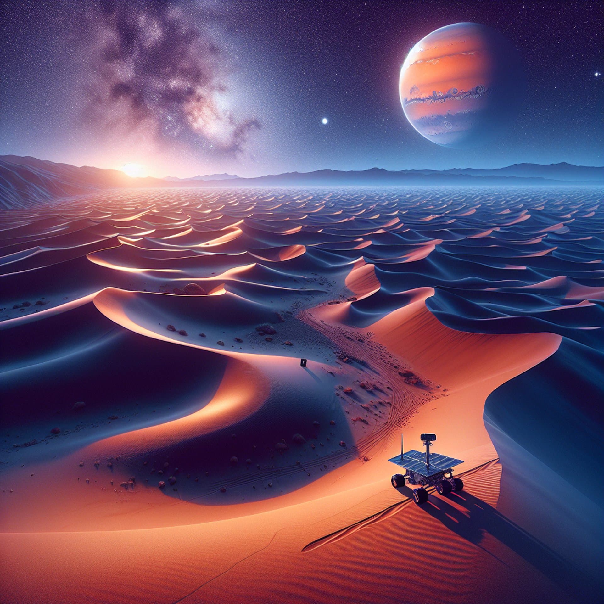 California's Desert Dunes: A Mars Mystery Solver?