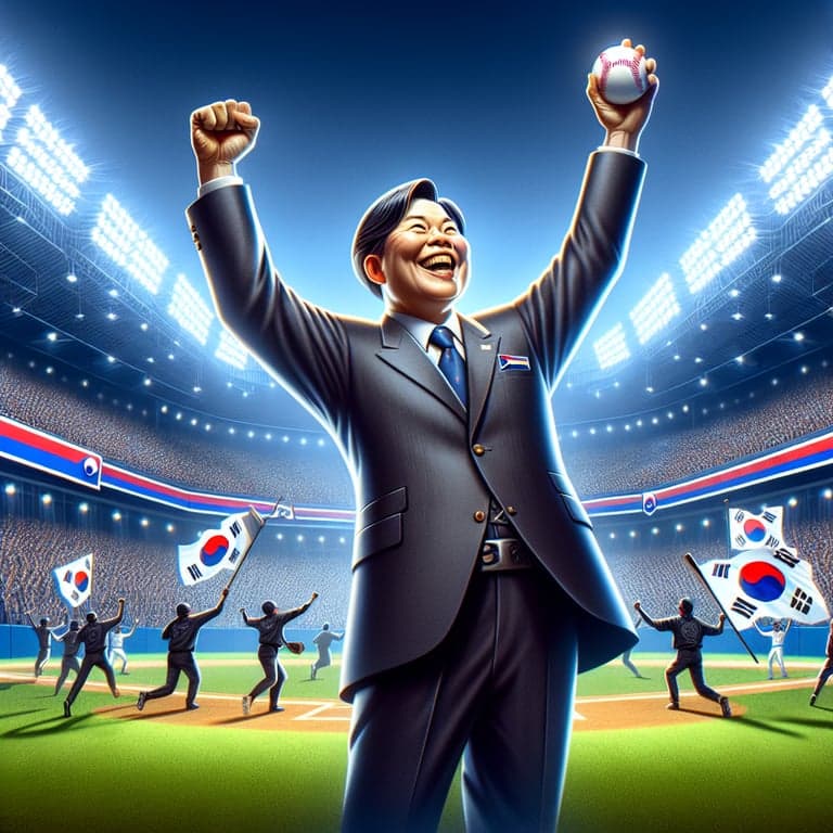 President Lee Jae-myung Celebrates South Korea's Historic WBC Triumph