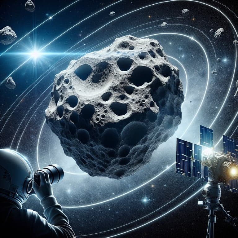 NASA's Lucy Spacecraft Snaps Stunning Pics of Asteroid Donaldjohanson