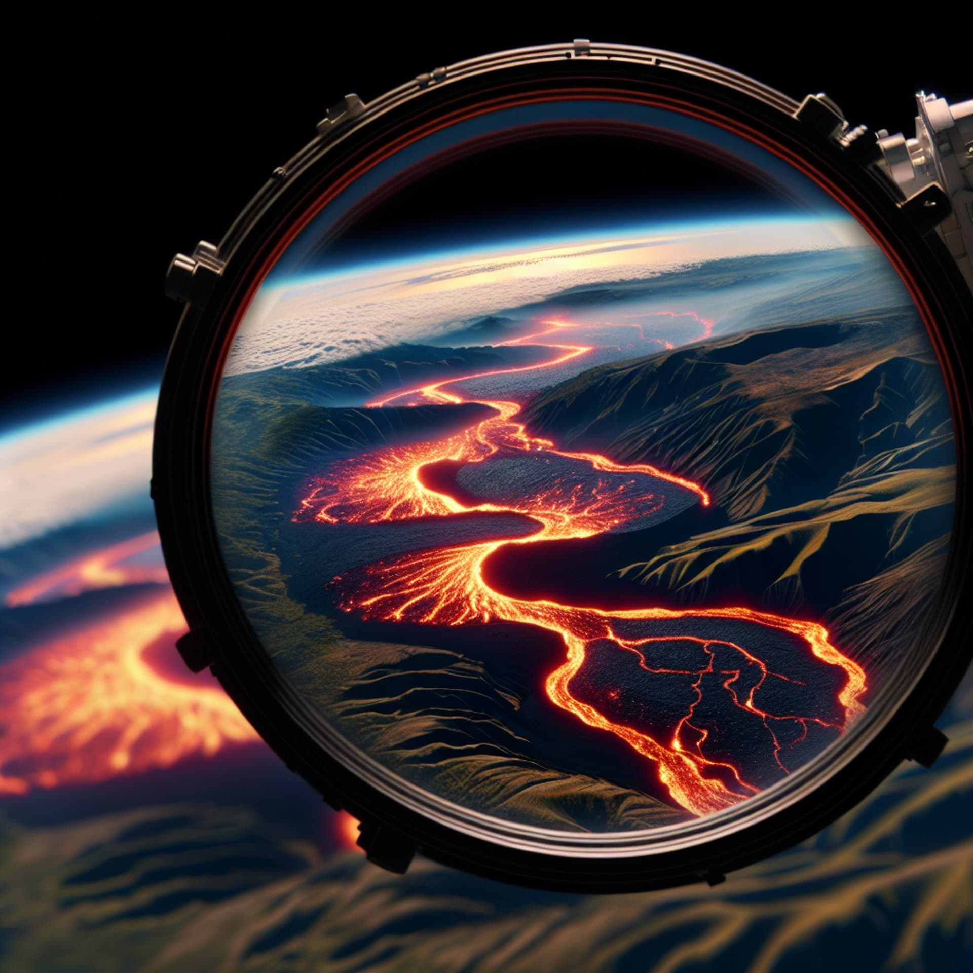 NASA Spots Mysterious Lava Flows in California from Space!