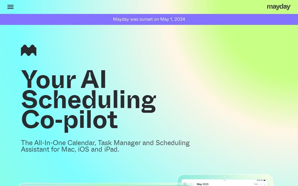 Mayday screenshot