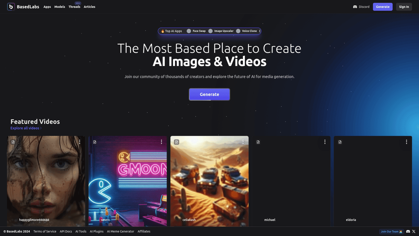 BasedLabs screenshot