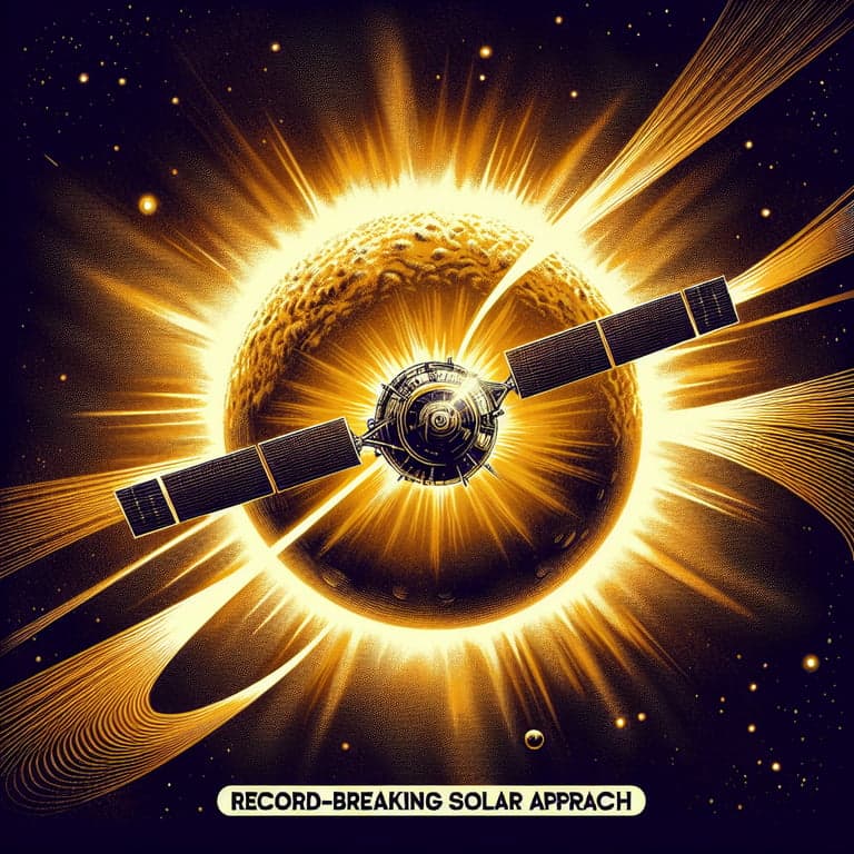 NASA's Parker Solar Probe Makes Record-Breaking Close Approach to Our Star