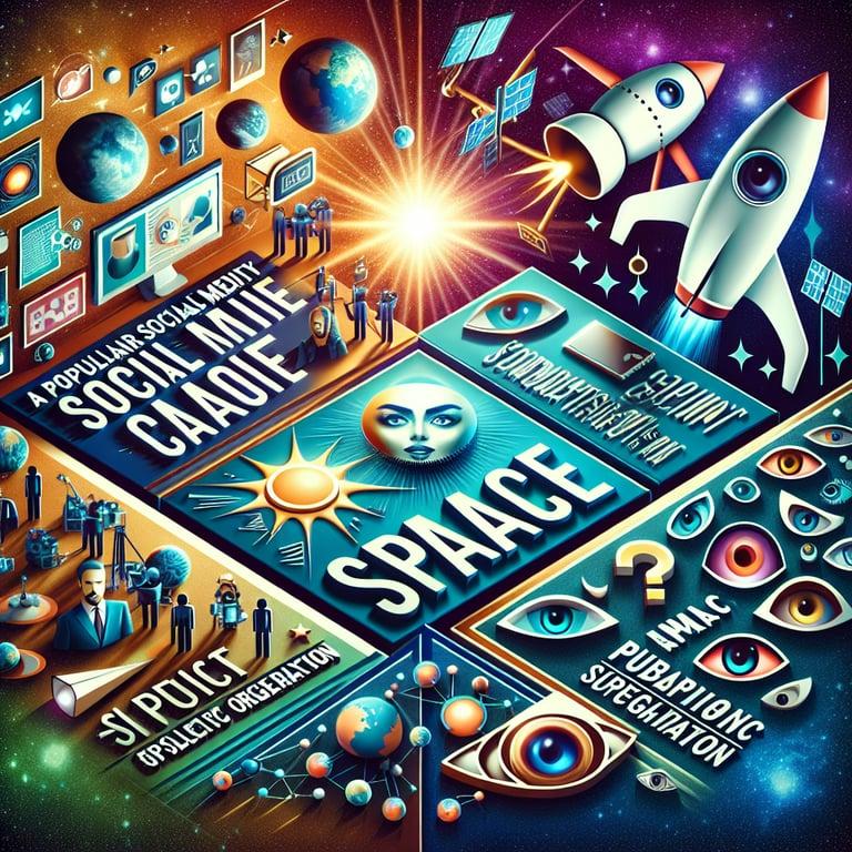 Banner for Instagram Influencer Laysa Peixoto's Space Claim Sparks NASA Denial and Public Scrutiny