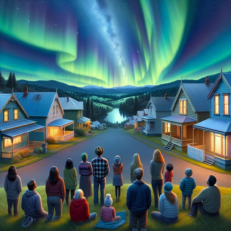 Hawkesbury Residents Mesmerized by Spectacular Southern Lights Display