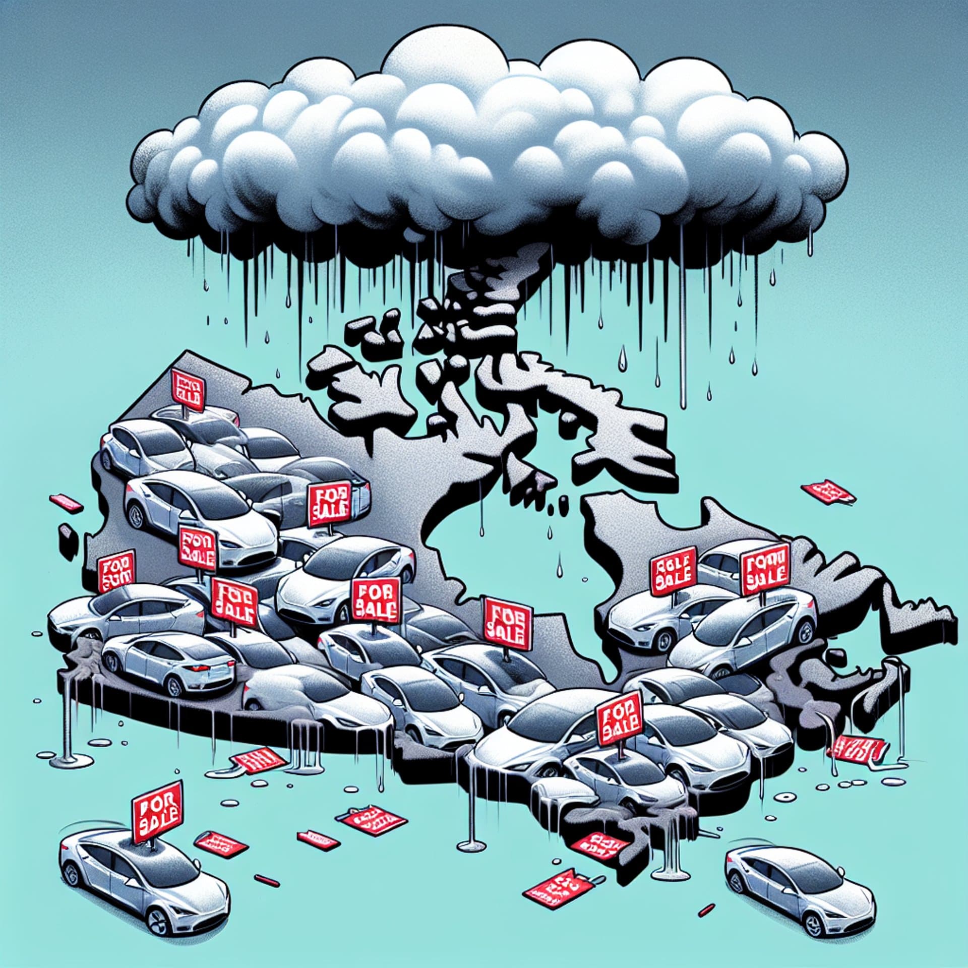 Used Tesla Listings Surge in Canada amid Elon Musk Backlash and Economic Woes