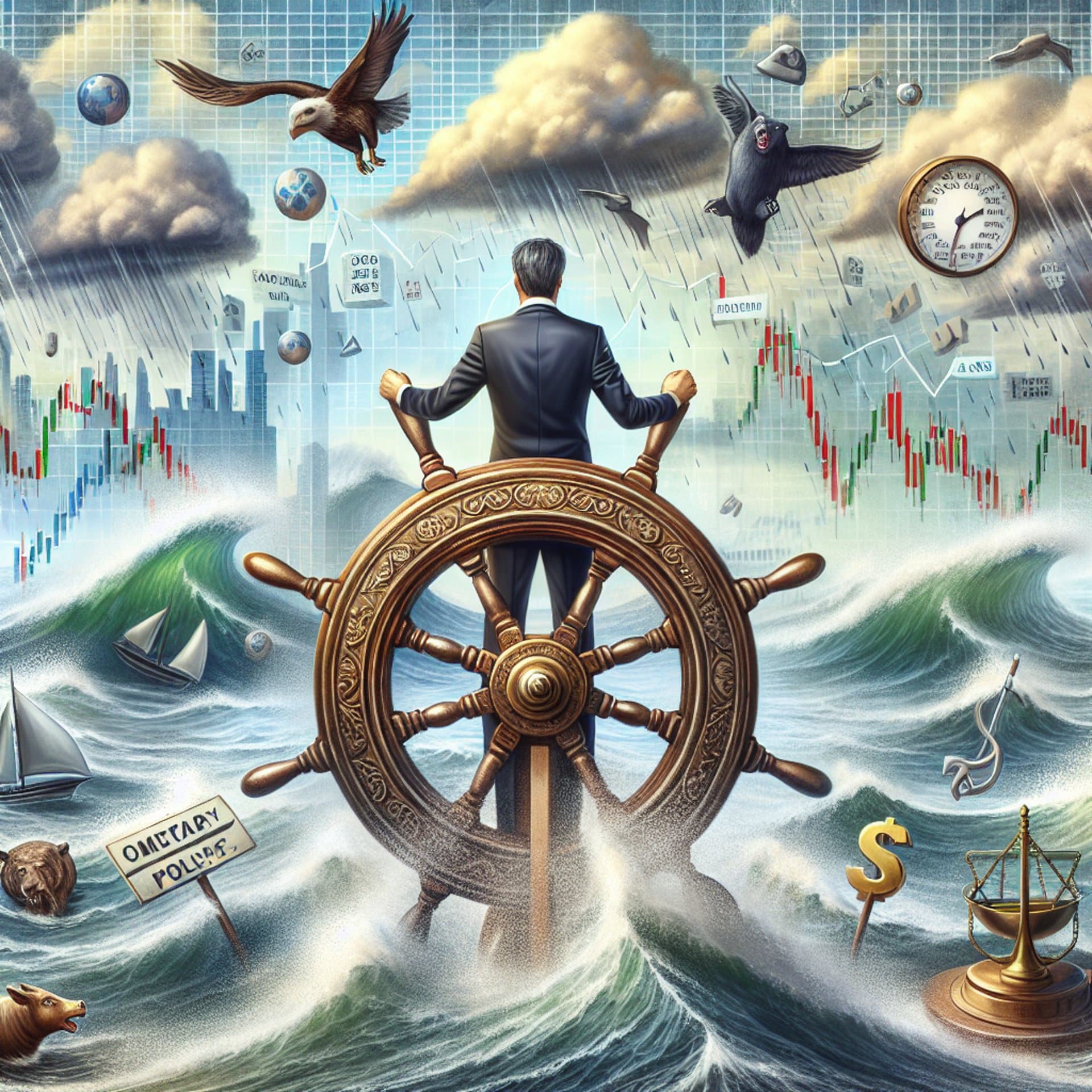 Mixed Market Response: Fed's Powell Holds Steering While Stocks Sway