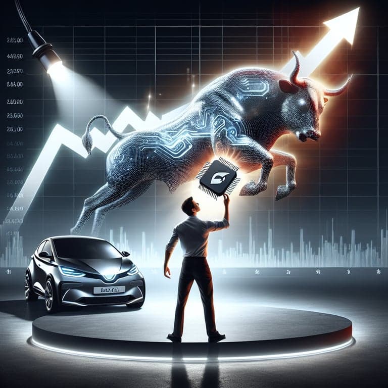 Elon Musk's AI Chip Announcement Ignites Tesla Stock Surge!