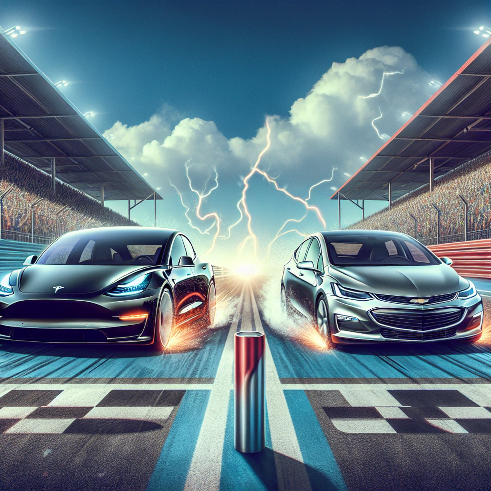 Chevy Cruze vs Tesla Model 3: The Drag Race That Electrifies Enthusiasts