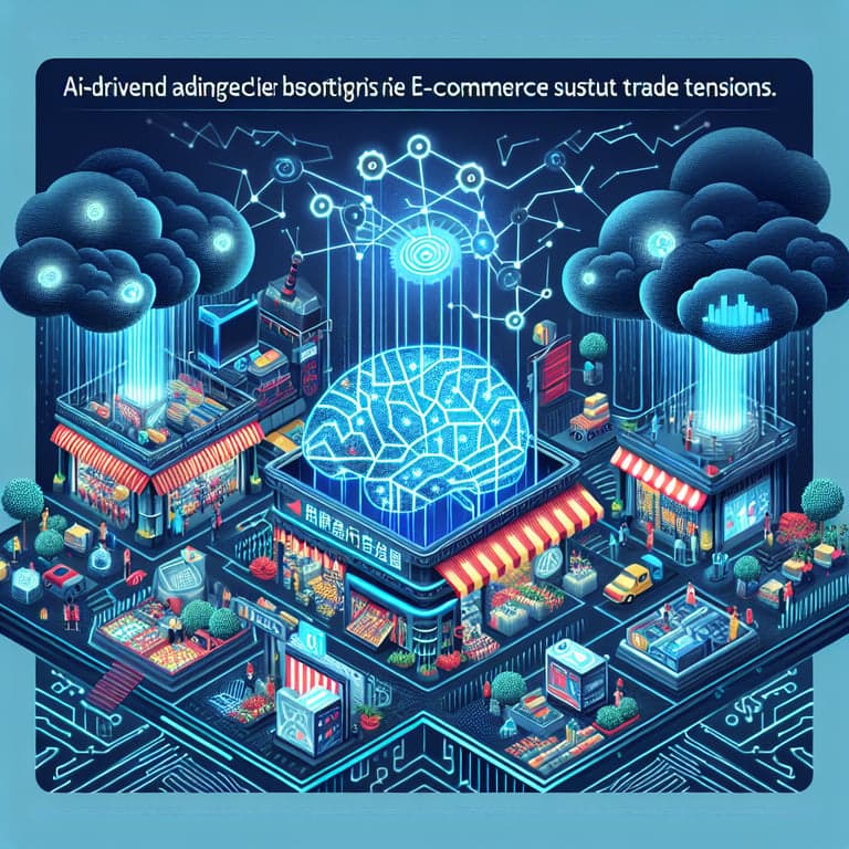 AI-Driven Ad Surge Propels Chinese E-commerce Amid Trade Tensions