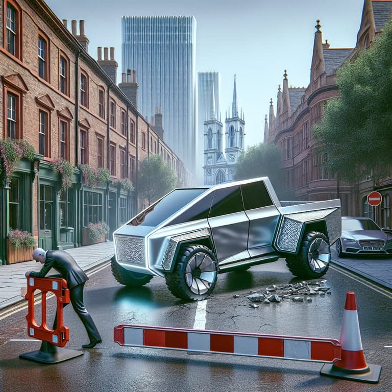 Uncertified Tesla Cybertruck Seized in UK: A Roadblock for Early Adopters