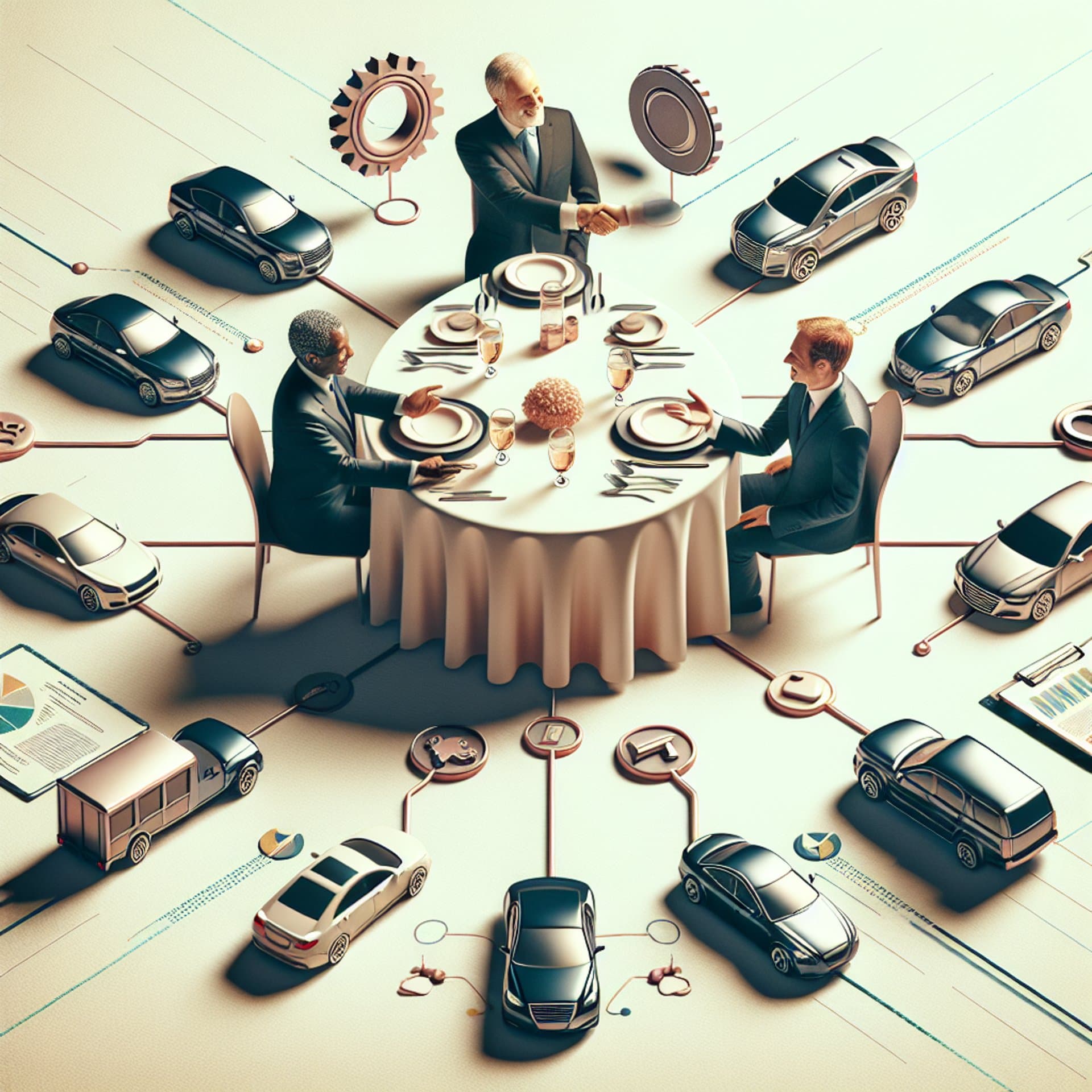 Auto Titans Dine with Trump: Strengthening Ties in Tumultuous Times