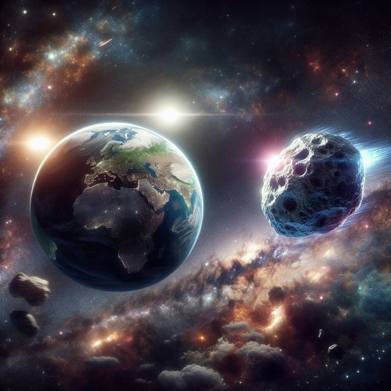 Space Spectacle: A Football-Pitch-Sized Asteroid Just Breezed Past Earth!