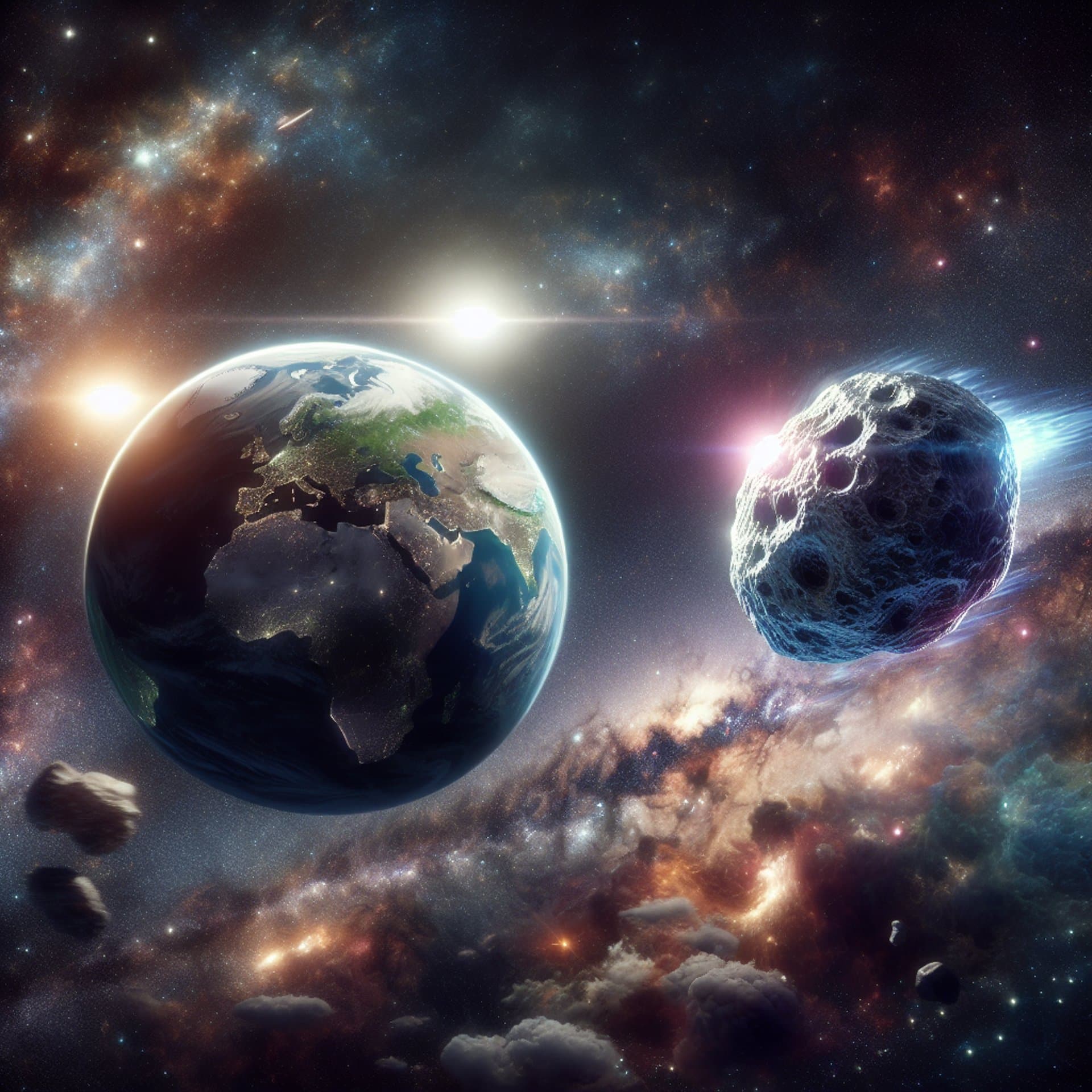 Space Spectacle: A Football-Pitch-Sized Asteroid Just Breezed Past Earth!