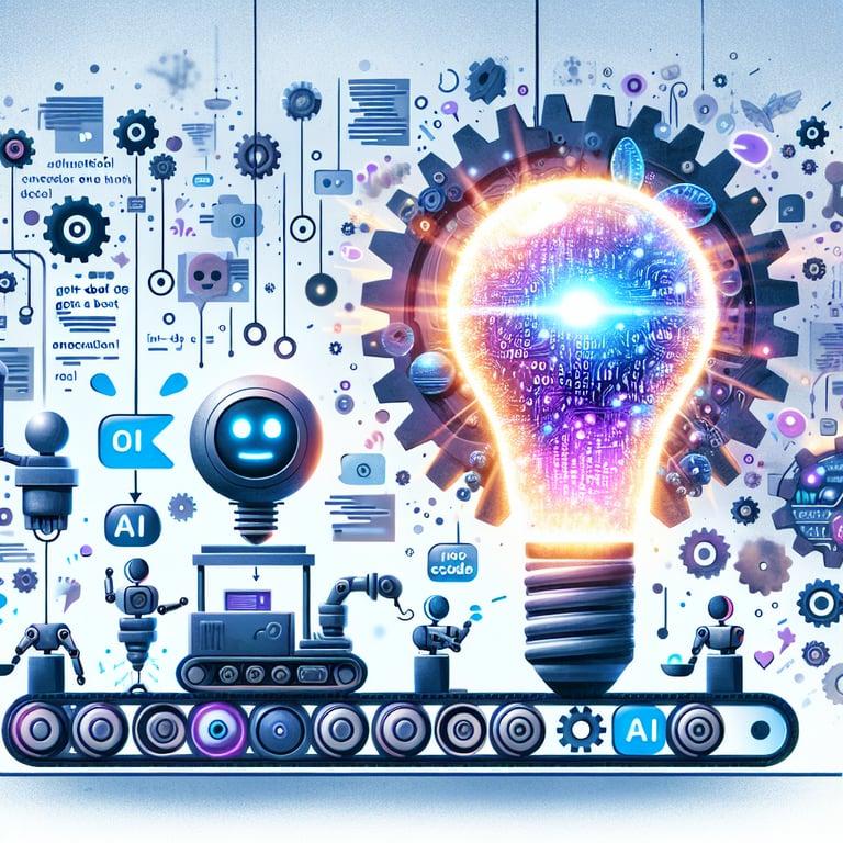 Banner for Transforming Chatbot Creation: No-Code Gets a Boost with Buzzy's AI Integration