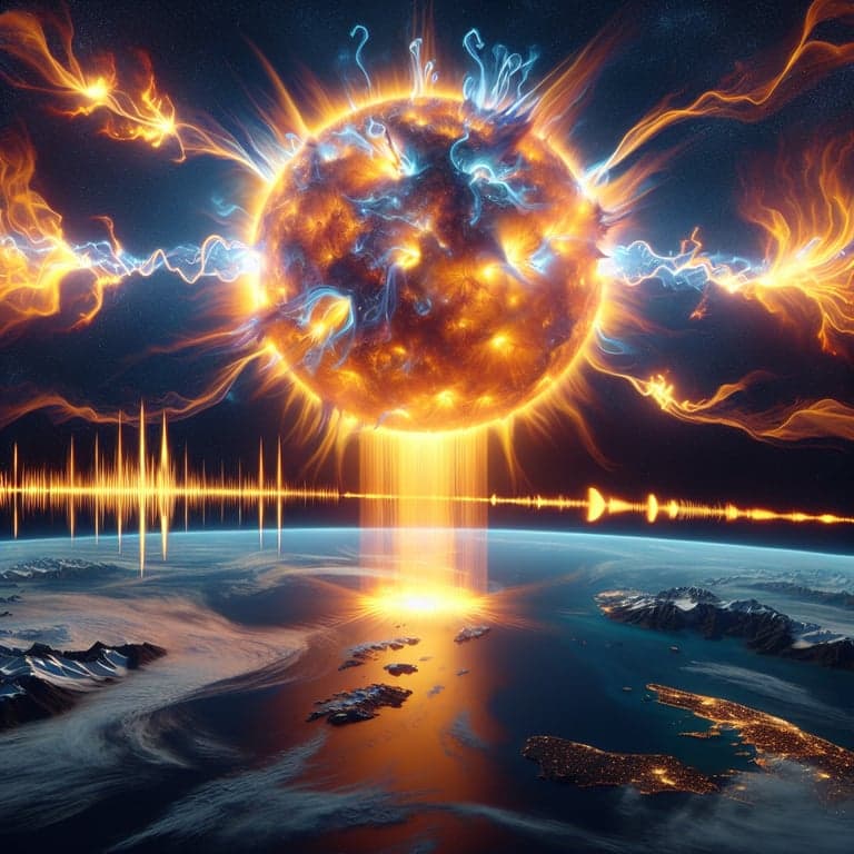 Massive Solar Flare Erupts, Sending Shockwaves and Radio Blackouts Across the Pacific!