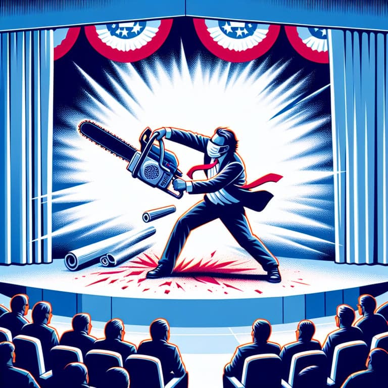 Elon Musk's CPAC Chainsaw Stunt: Sparking Debate and Shockwaves