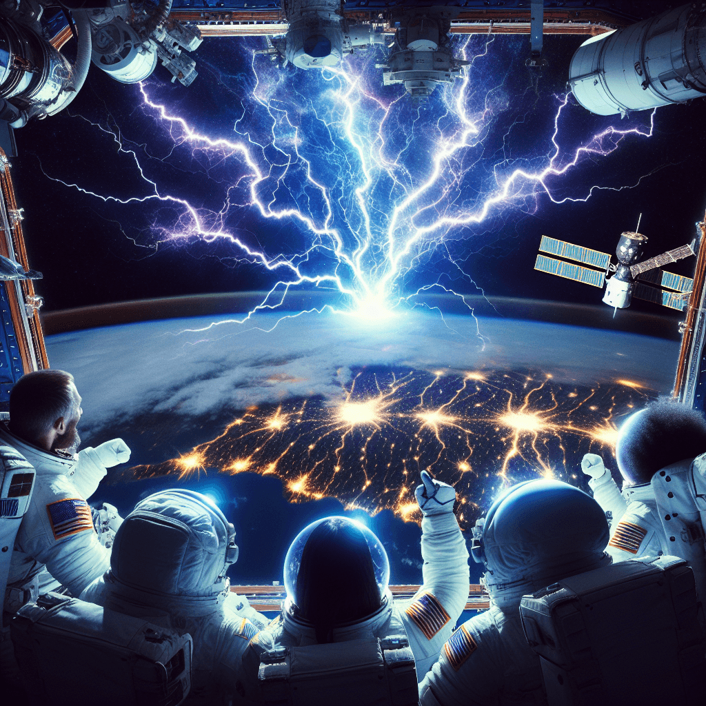 Astronauts Reveal Electrifying Lightning Photos from ISS!