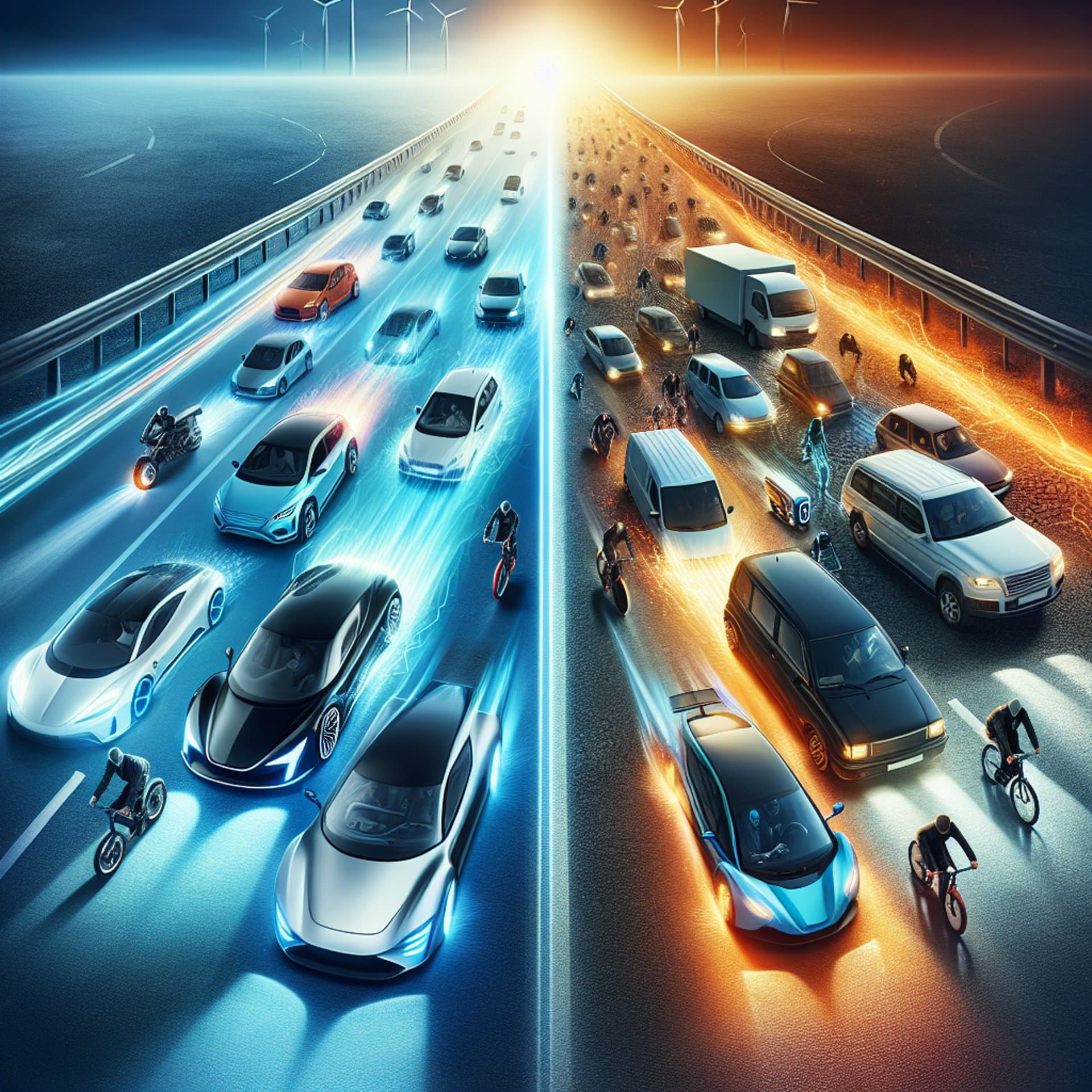 European Car Market Shifts: EVs Accelerate, ICE Stalls