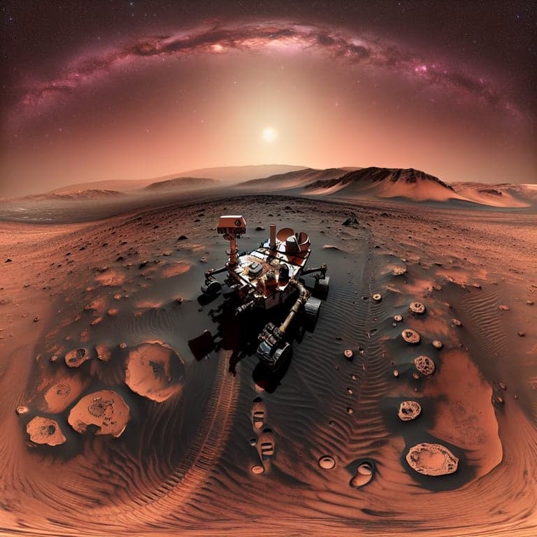 NASA Wows with Stunning 360-Degree Mars Panorama from Curiosity Rover! 🚀