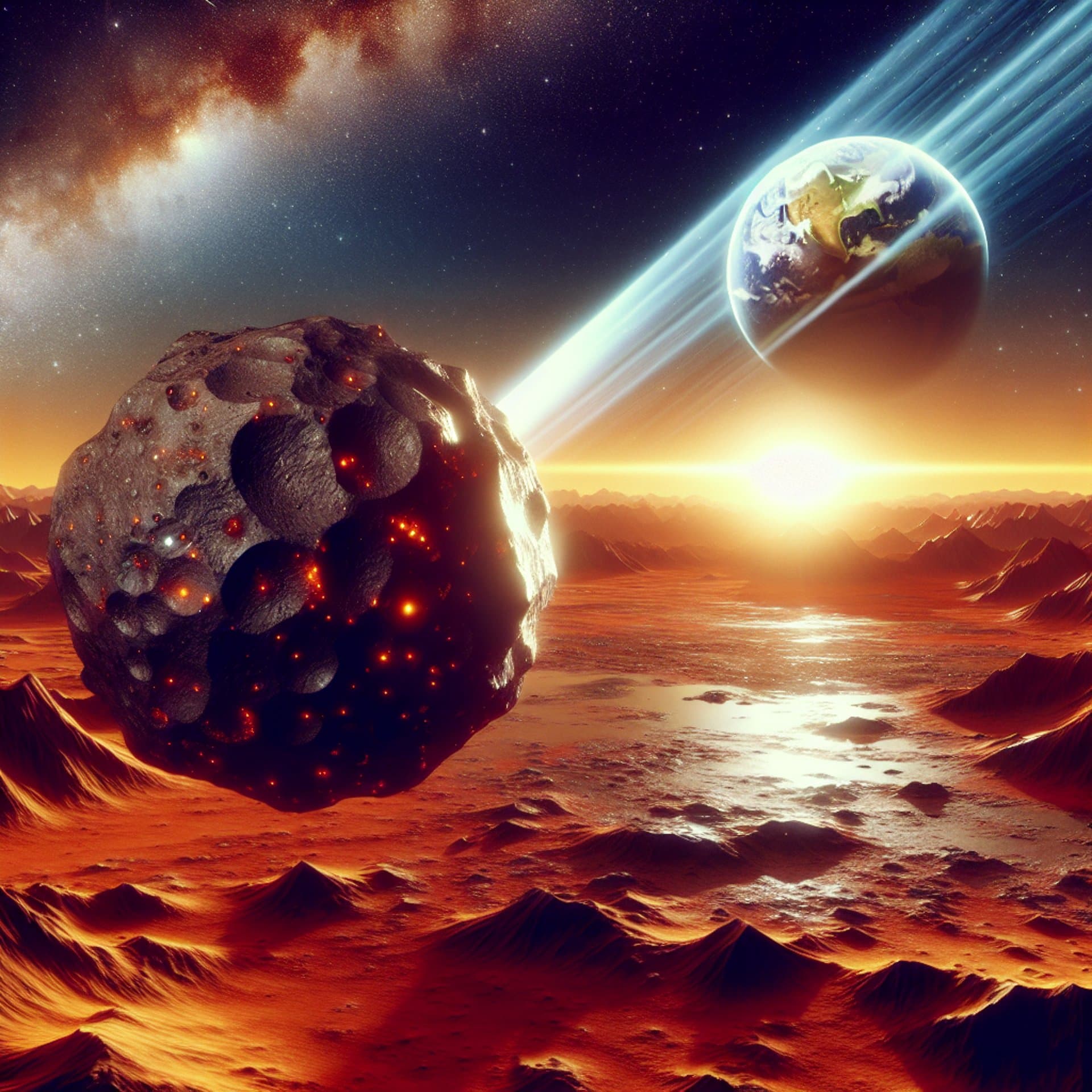 Earth-Shaking Discovery: Meteoroid Impact Uncovers Mars' Hidden Secrets