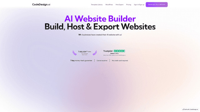 Thumbnail image for CodeDesign.ai