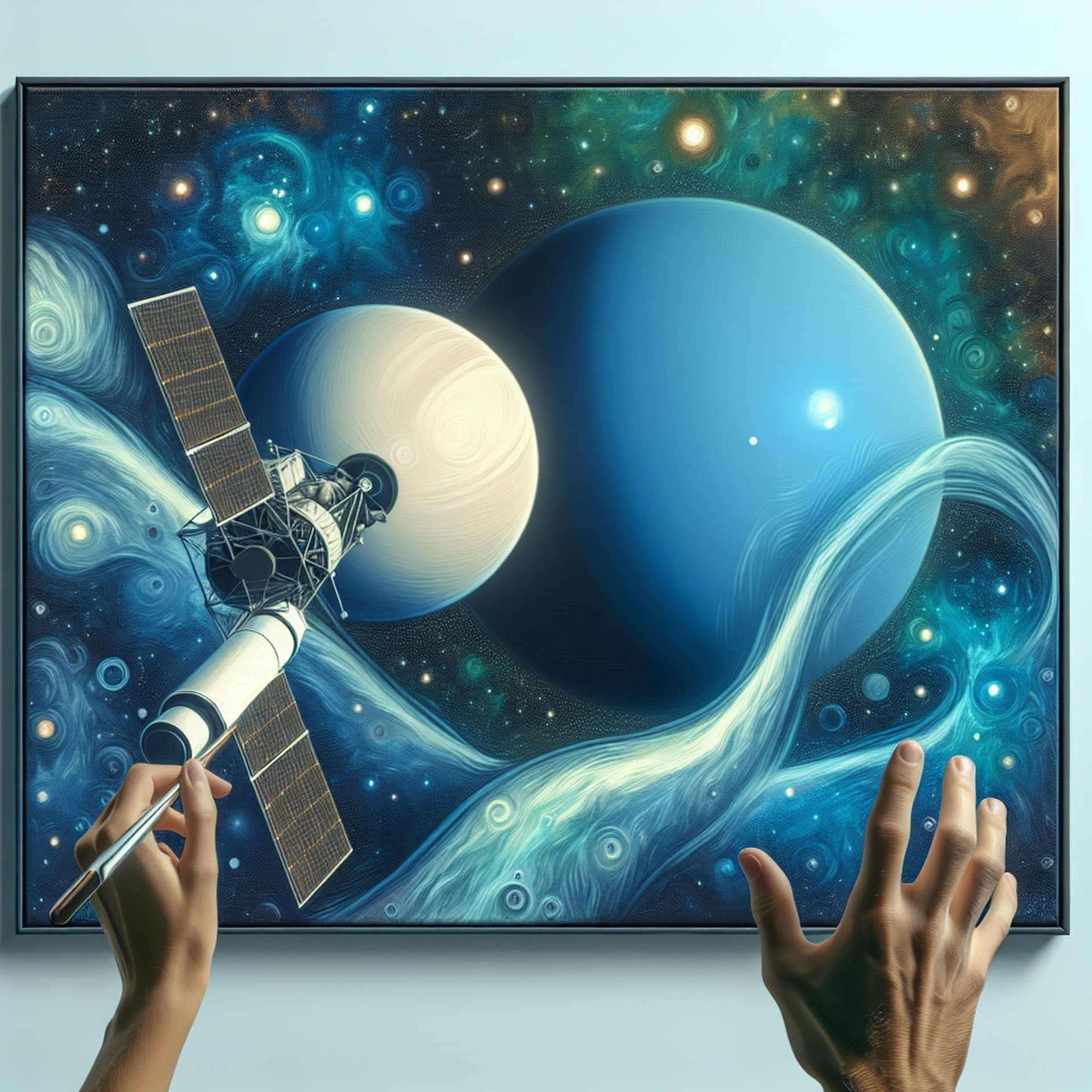 Astronomical Delight: New Moon Discovered Orbiting Uranus by JWST