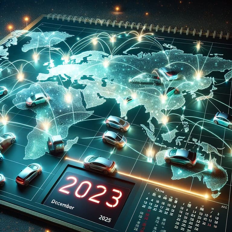 Tesla's China Delivery Centers Surge as 2025 Ends