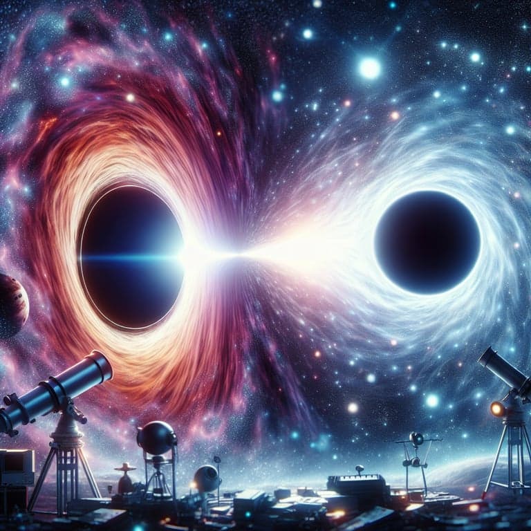 Could Black Holes be the Doorway to New Universes? Groundbreaking Research Turns Heads to White Holes!