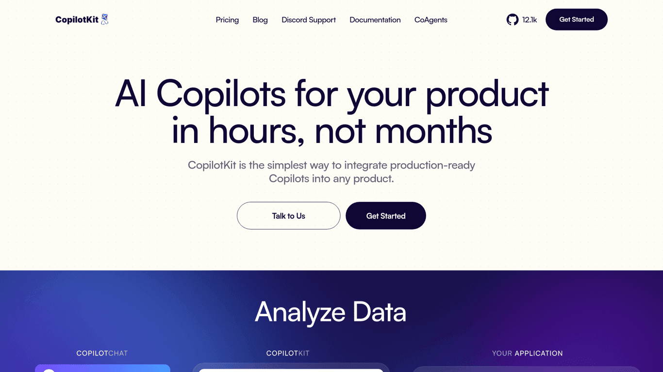 CopilotKit screenshot