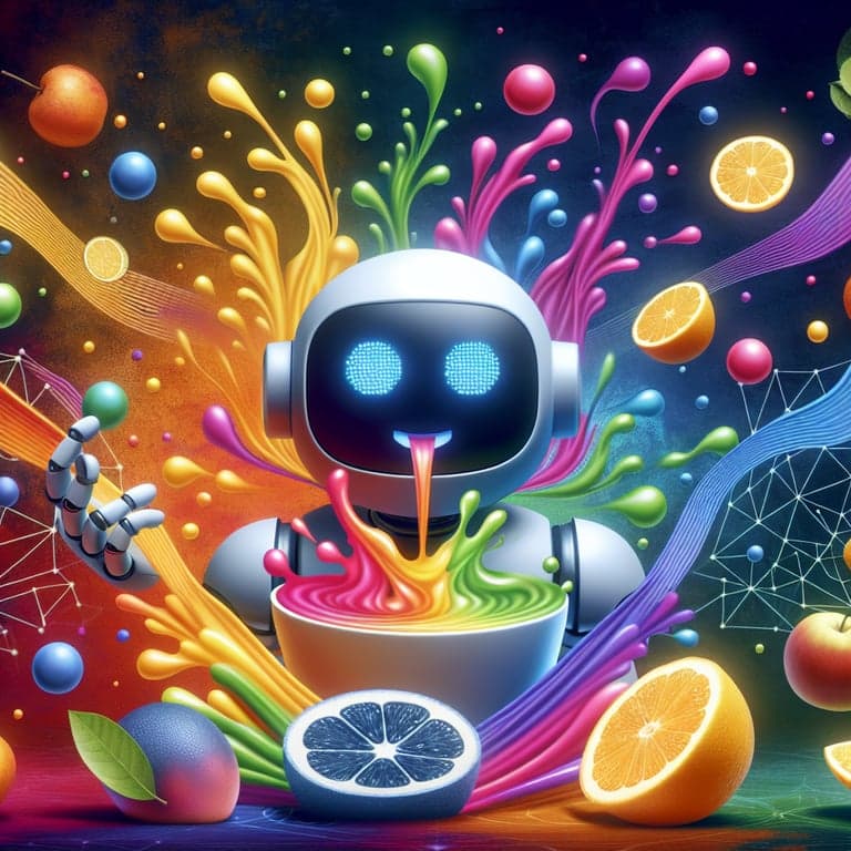 AI's Tangy Twist: Chatbots Tasting Colors Like Humans