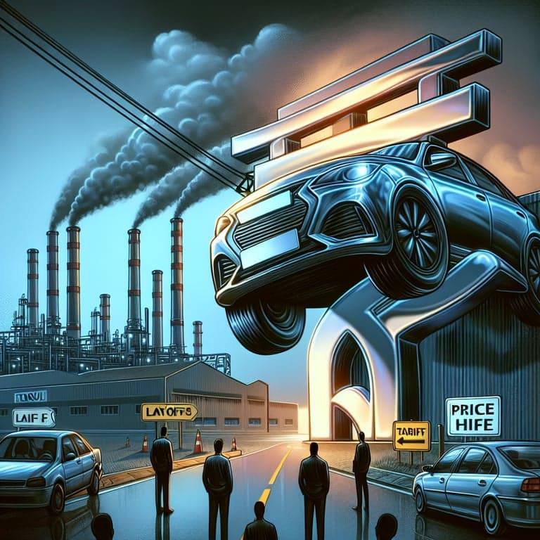 Auto Industry on Edge: Trump Tariffs Drive Price Hikes and Layoffs