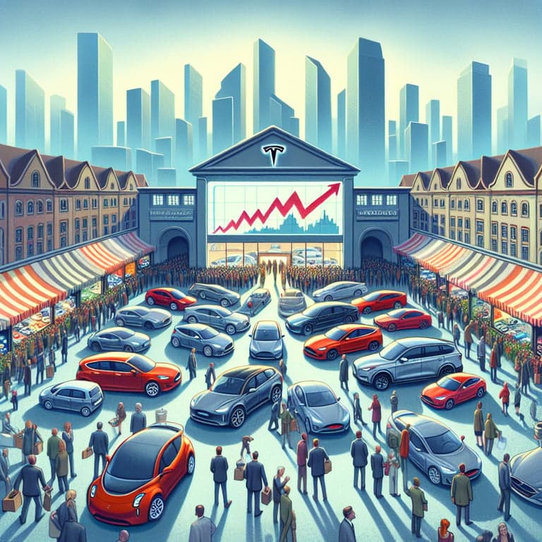 European Car Sales See Modest Rise in February 2026 While Tesla Surges Ahead