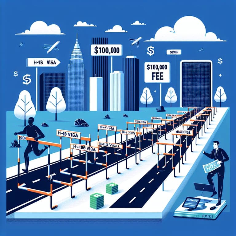 TCS Trails Amazon in H-1B Visa Race: Unpacking the Impacts of a $100,000 Visa Fee in 2025!