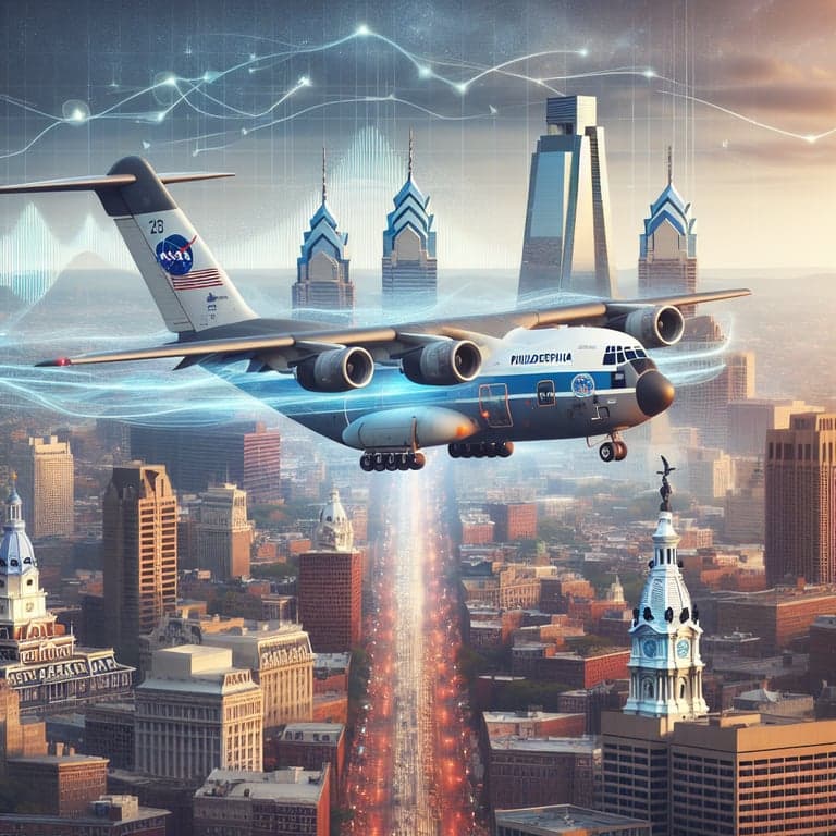 NASA Takes to the Skies with Low-Altitude Flights Over Philadelphia for Groundbreaking Research