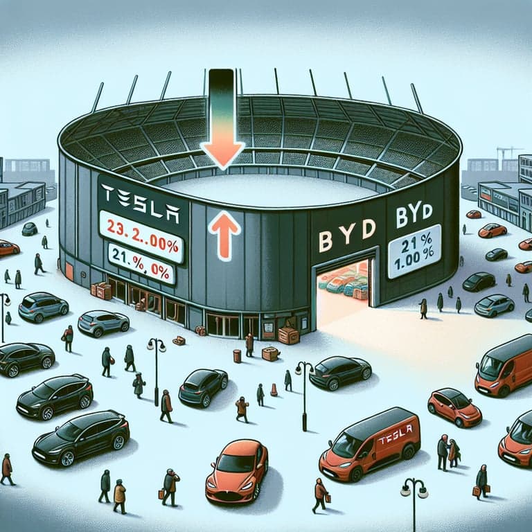 Tesla's UK Sales Tumble 45% in February 2026, Yet BYD Trails Despite Gains!