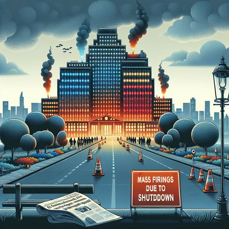 CDC Faces Major Setback: Mass Firings Due to Government Shutdown