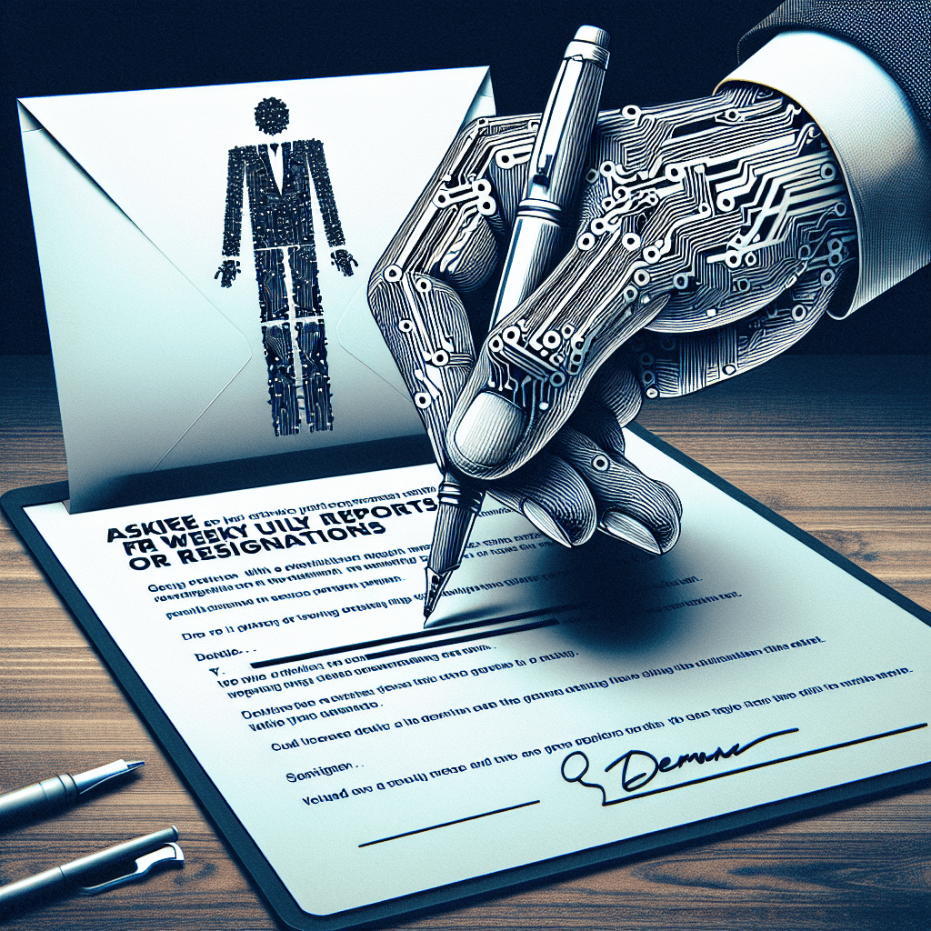 Elon Musk's Bold Move: Weekly Reports or Resignations for Federal Workers!