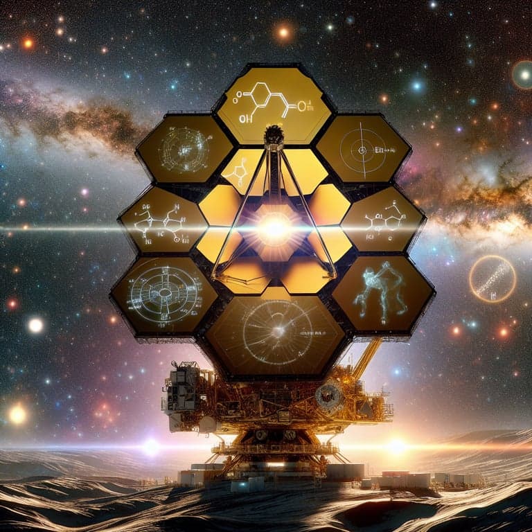 James Webb Space Telescope Makes Historic Discovery: Water Ice Detected in Distant Star System