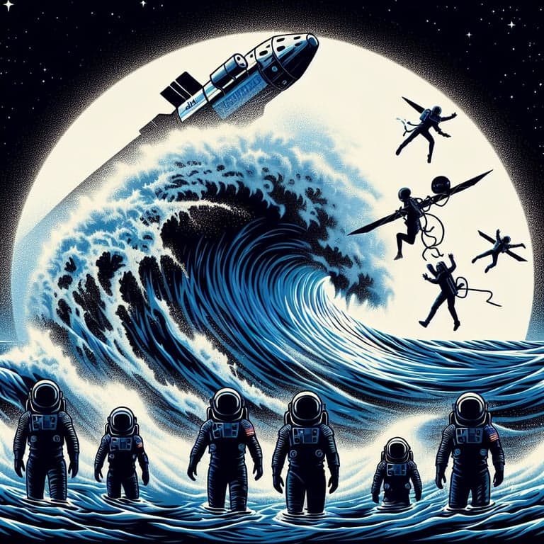 NASA's SpaceX Crew-10: Making Waves with Historic Pacific Splashdown