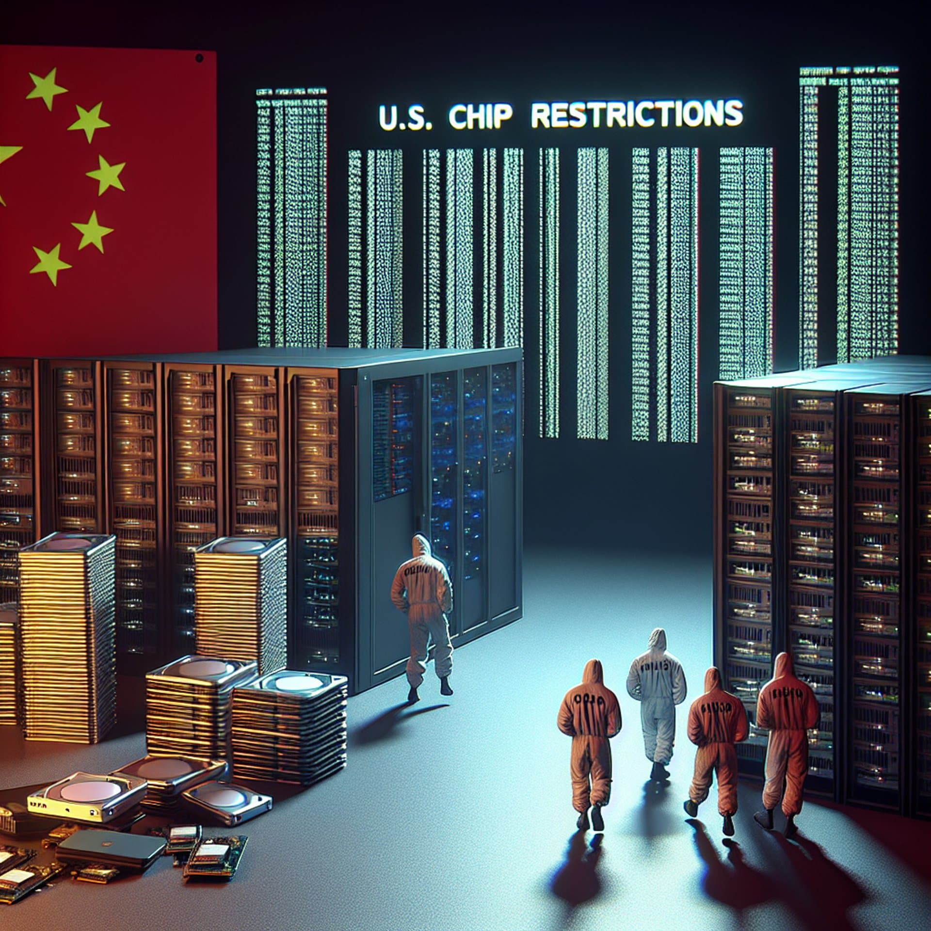 Chinese AI Outfits Use Smuggled Hard Drives to Circumvent U.S. Chip Restrictions